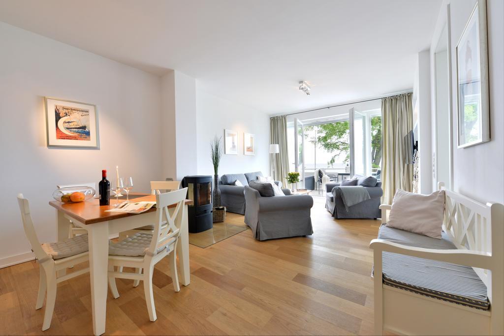Ferienwohnung Silbermoewe ซาสนิทซ์ ภายนอก รูปภาพ